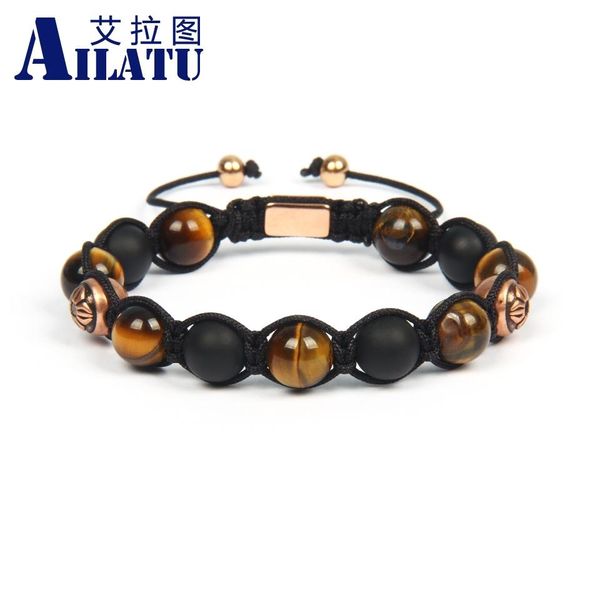 bangle ailatu 10mm tiger eye stone braiding bracelet men jewelry stainless steel beads natural matte onyx beads, Black
bangle ailatu 10mm tiger eye stone braiding bracelet men jewelry stainless steel beads natural matte onyx beads, Black
