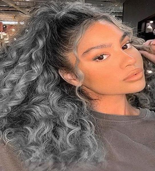 silver grey human hair ponytail hairpiece for women lady wave curly drawstring women ponytail hair extension real brazilian human 9315879, Black
silver grey human hair ponytail hairpiece for women lady wave curly drawstring women ponytail hair extension real brazilian human 9315879, Black