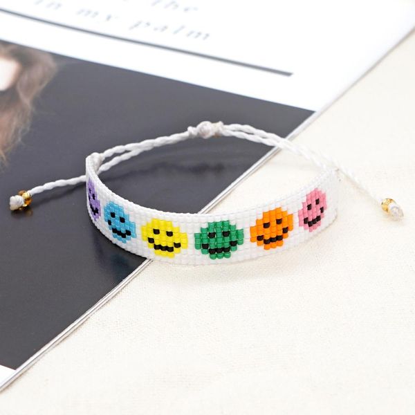 bangle go2boho multi smiley face bracelet handmade woven ins fashion jewelry rainbow bohemian miyuki bracelets for women girl gift, Black
bangle go2boho multi smiley face bracelet handmade woven ins fashion jewelry rainbow bohemian miyuki bracelets for women girl gift, Black