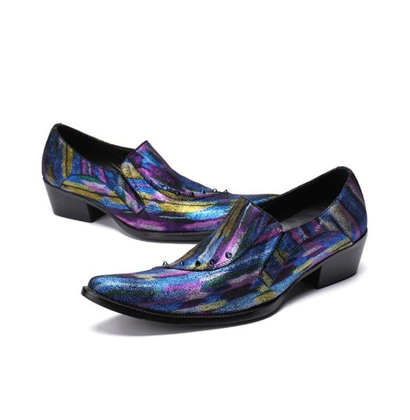 peacock color pattern rivets men dress leather shoes poined toe slipon beautiful mens tuxedo shoes party fashion oxford5814512, Black
peacock color pattern rivets men dress leather shoes poined toe slipon beautiful mens tuxedo shoes party fashion oxford5814512, Black