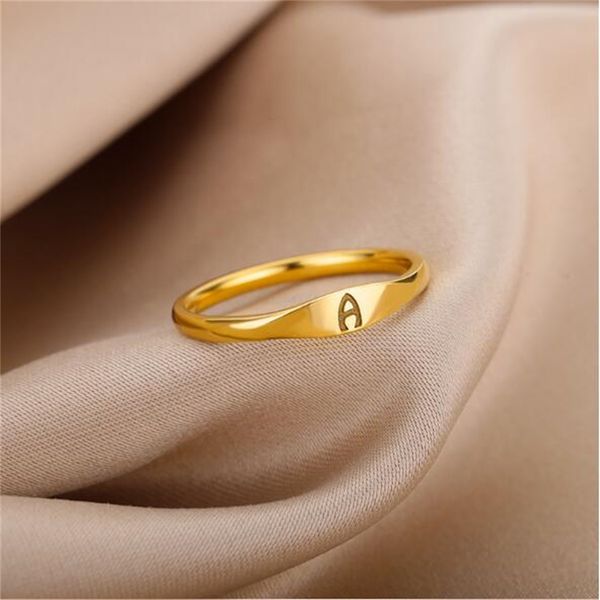 european and american fashion new 26 english letter ring personalized versatile male and female opening index finger ring beautiful wedding, Silver
european and american fashion new 26 english letter ring personalized versatile male and female opening index finger ring beautiful wedding, Silver