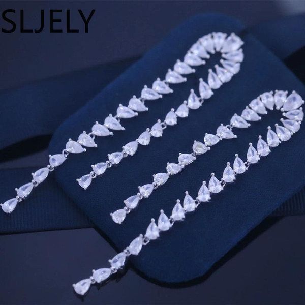 knot sljely fashion real 925 sterling silver shining festival long water drop earrings may 2022 women fine brand jewelry
knot sljely fashion real 925 sterling silver shining festival long water drop earrings may 2022 women fine brand jewelry