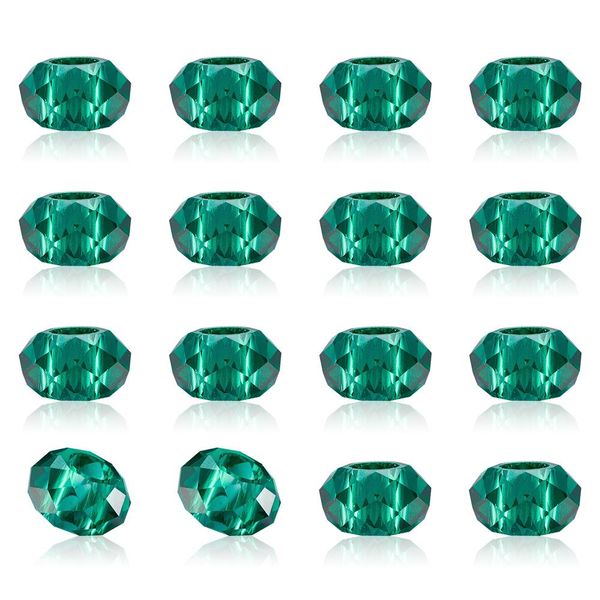 crystal 100pcs glass european beads faceted large hole beads rondelle for jewelry making diy charm bracelet necklace 14x8mm hole 5mm
crystal 100pcs glass european beads faceted large hole beads rondelle for jewelry making diy charm bracelet necklace 14x8mm hole 5mm