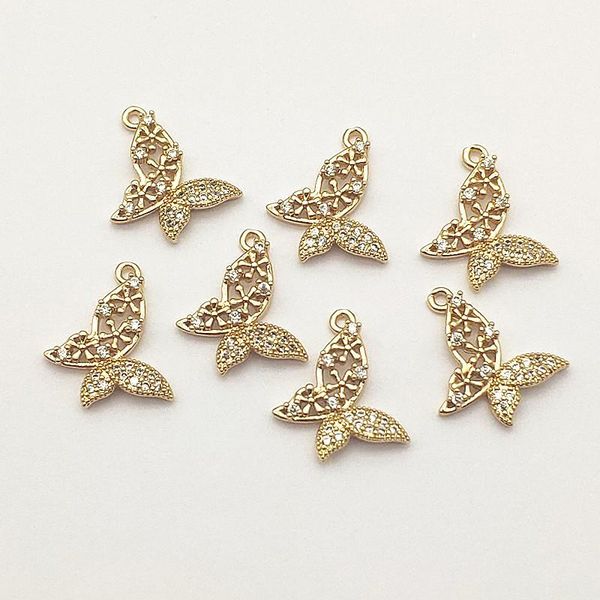 other new arrival 17x15mm 50pcs cubic zirconia butterfly charm for handmade necklace/earrings diy parts jewelry accessories findings
other new arrival 17x15mm 50pcs cubic zirconia butterfly charm for handmade necklace/earrings diy parts jewelry accessories findings