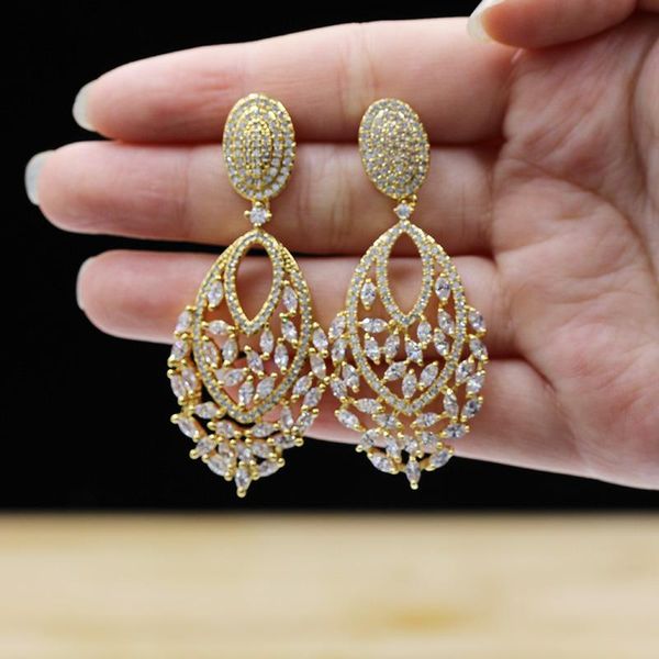 knot dubai 18 karat gold pendant earrings rose gold tassel jewelry earrings for a wedding party elegant and beautiful lady's accesso, Silver
knot dubai 18 karat gold pendant earrings rose gold tassel jewelry earrings for a wedding party elegant and beautiful lady's accesso, Silver