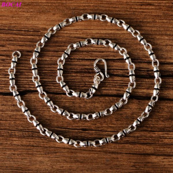 necklaces bocai s925 sterling silver necklace retro thai silver claviclechain fashion hiphop trend pure argentum jewelry for men women
necklaces bocai s925 sterling silver necklace retro thai silver claviclechain fashion hiphop trend pure argentum jewelry for men women
