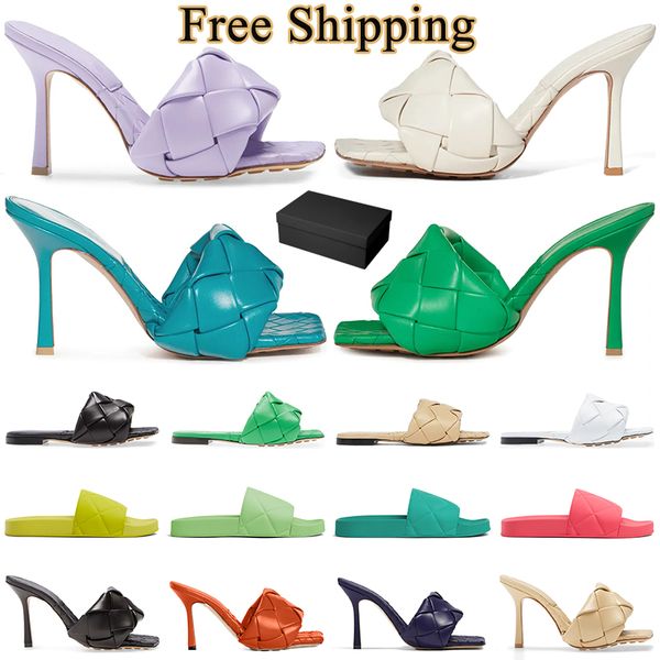 bottega luxury heels designer sandals venetta lido slides woven women square slippers green purple ladies wedding high toe dress shoes, Black
bottega luxury heels designer sandals venetta lido slides woven women square slippers green purple ladies wedding high toe dress shoes, Black