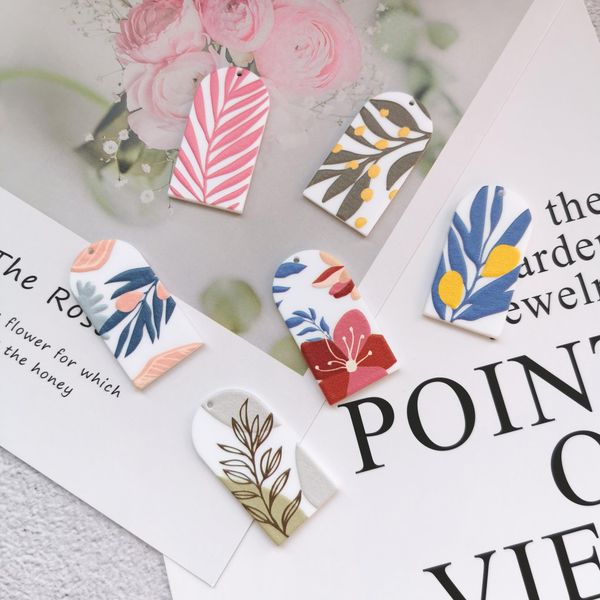 crystal diy jewelry making 30pcs/lot relief forest pattern print geometry arched shape acrylic beads fit earring/keychain accessory
crystal diy jewelry making 30pcs/lot relief forest pattern print geometry arched shape acrylic beads fit earring/keychain accessory