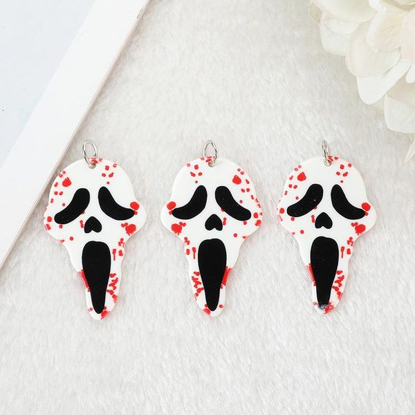 other 50 pcs/lot 50*31 mm bloody skull heads creepy halloween charms acrylic jewlery findings for earring necklace diy making
other 50 pcs/lot 50*31 mm bloody skull heads creepy halloween charms acrylic jewlery findings for earring necklace diy making