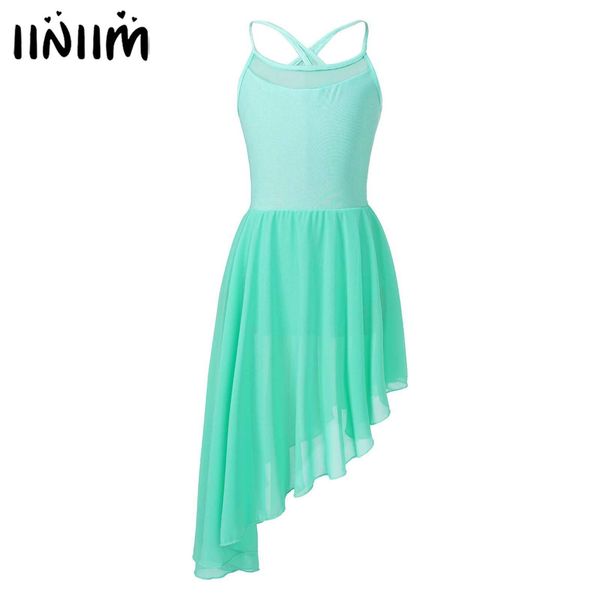 dancewear kids girls ballet dress sleeveless hollow back camisole gymnastics leotard irregular hem chiffon skirt lyrical dance costumes 2305, Blue
dancewear kids girls ballet dress sleeveless hollow back camisole gymnastics leotard irregular hem chiffon skirt lyrical dance costumes 2305, Blue