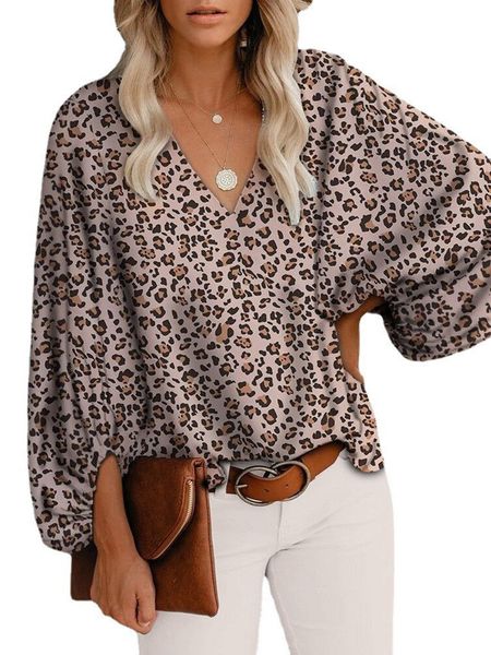 womens blouses shirts women v neck tie dye leopard print blouse casual long sleeve loose pullover bnsh6651 230519, White
womens blouses shirts women v neck tie dye leopard print blouse casual long sleeve loose pullover bnsh6651 230519, White
