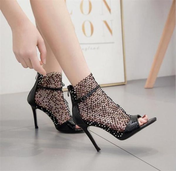 sandals gladiator summer spring pointed toe cut out caged ankle boots stiletto heel women shoes 35427730503, Black
sandals gladiator summer spring pointed toe cut out caged ankle boots stiletto heel women shoes 35427730503, Black