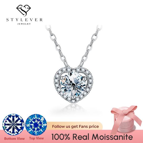 necklaces stylever shining heart pendant moissanite diamond necklace for women luxury original 925 sterling silver chain fashion jewelry
necklaces stylever shining heart pendant moissanite diamond necklace for women luxury original 925 sterling silver chain fashion jewelry