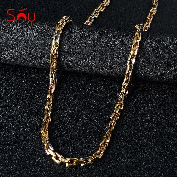 necklaces sunny jewelry 2021 fashion threecolor copper necklace chains for women man classic for daily wear gift anniversary, Silver
necklaces sunny jewelry 2021 fashion threecolor copper necklace chains for women man classic for daily wear gift anniversary, Silver