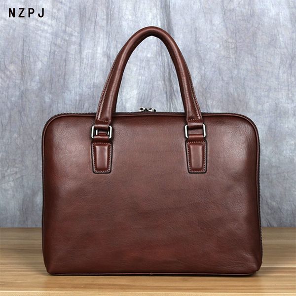 briefcases vintage men's briefcase layer cowhide casual handbag leather business shoulder messenger bag brown 14 inch lapnzpj 230519
briefcases vintage men's briefcase layer cowhide casual handbag leather business shoulder messenger bag brown 14 inch lapnzpj 230519
