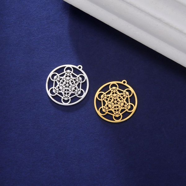 other eueavan 10pcs archangel metatron cube charms for bracelets stainless steel charm pendant geometric kabbala solomon jewelry
other eueavan 10pcs archangel metatron cube charms for bracelets stainless steel charm pendant geometric kabbala solomon jewelry