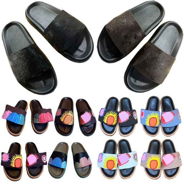 platform outdoor designer slides uality womens embroidered sandals casual indoor l slippers medium classic beach sliders, Black
platform outdoor designer slides uality womens embroidered sandals casual indoor l slippers medium classic beach sliders, Black