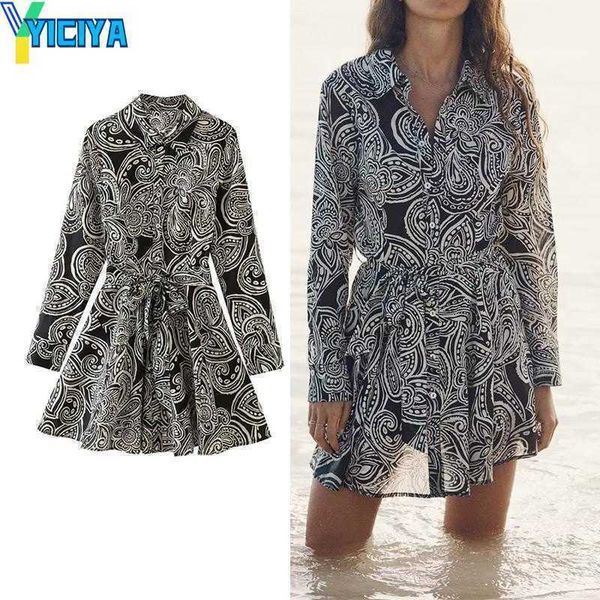 yiciya casual dresses print short dress woman ruched mini women with belt for 2023 long sleeve, Black;gray
yiciya casual dresses print short dress woman ruched mini women with belt for 2023 long sleeve, Black;gray