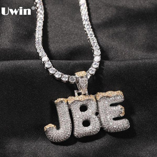 necklaces uwin custom drip bubble name pendant necklace full iced cubic silver color zirconia pendant letters hip hop jewelry for gift
necklaces uwin custom drip bubble name pendant necklace full iced cubic silver color zirconia pendant letters hip hop jewelry for gift