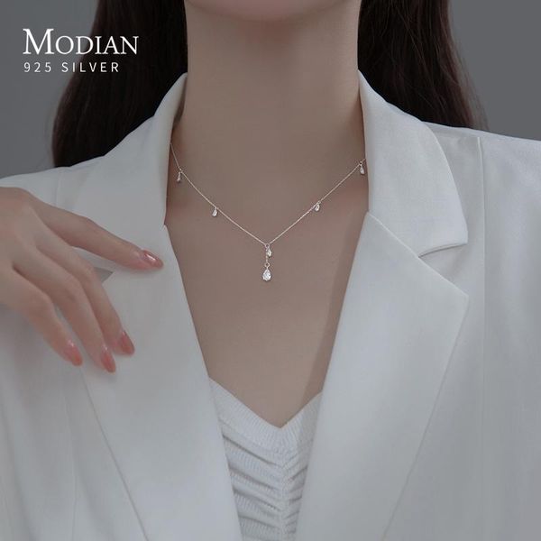 necklaces modian 925 sterling silver twinkling cz water drop necklace chain for women gold color link wedding statement fine jewelry gifts
necklaces modian 925 sterling silver twinkling cz water drop necklace chain for women gold color link wedding statement fine jewelry gifts