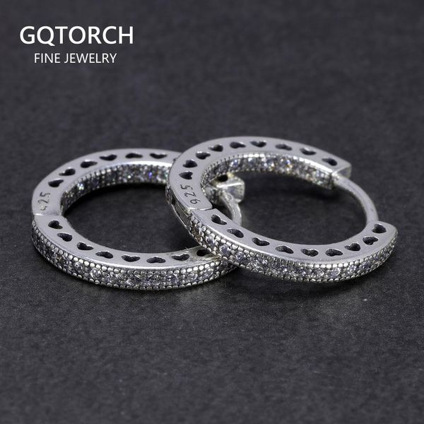 huggie 925 sterling silver jewelry round hoop earrings zircon stone hollow loving heart earrings for women small circle vintage style, Golden;silver
huggie 925 sterling silver jewelry round hoop earrings zircon stone hollow loving heart earrings for women small circle vintage style, Golden;silver