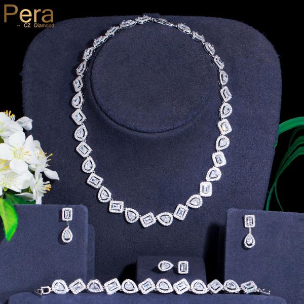 necklace pera excellent quality square and teardrop cut cubic zirconia 4pcs wedding choker necklace earrings jewelry sets for women j500, Silver
necklace pera excellent quality square and teardrop cut cubic zirconia 4pcs wedding choker necklace earrings jewelry sets for women j500, Silver