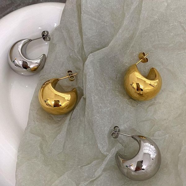 knot brass with 18k gold half ball stud earrings women jewelry party boho t show gown runway rare korean japan trendy, Silver
knot brass with 18k gold half ball stud earrings women jewelry party boho t show gown runway rare korean japan trendy, Silver