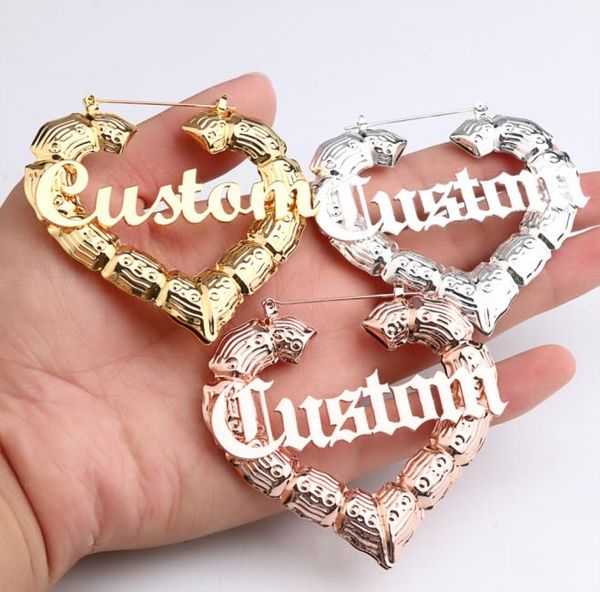 lateefah 70mm custom earrings love shape hiphop bamboo hoop earrings customizable customize name earrings bamboo style cx20085955705, Golden;silver
lateefah 70mm custom earrings love shape hiphop bamboo hoop earrings customizable customize name earrings bamboo style cx20085955705, Golden;silver