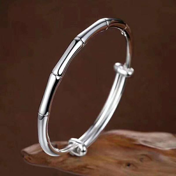 bangle sterling silver bracelet s999 bamboo jewelry ethnic style push pull bracelet for mother valentine's day girlfriend jewelry gift, Black
bangle sterling silver bracelet s999 bamboo jewelry ethnic style push pull bracelet for mother valentine's day girlfriend jewelry gift, Black