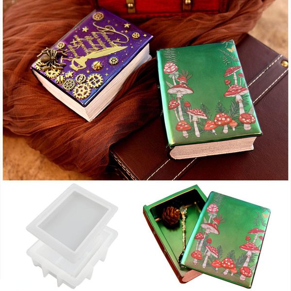 other diy epoxy resin mold silicone book jewelry box book storage box mold jewelry molds
other diy epoxy resin mold silicone book jewelry box book storage box mold jewelry molds
