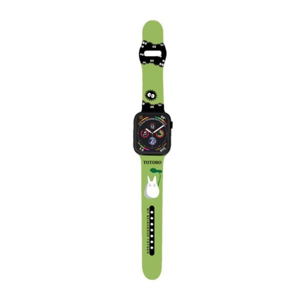 bangle my neighbor totoro green bracelet smart band replacement for iwatch silicone wrist strap for apple watch 1 2 3 4 5 6, Black
bangle my neighbor totoro green bracelet smart band replacement for iwatch silicone wrist strap for apple watch 1 2 3 4 5 6, Black