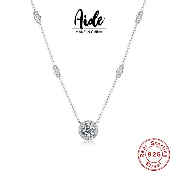necklaces aide 1ct 6.5mm round 18k white gold plated 925 silver moissanite pendant necklace diamond woman girl gift wedding engagement
necklaces aide 1ct 6.5mm round 18k white gold plated 925 silver moissanite pendant necklace diamond woman girl gift wedding engagement