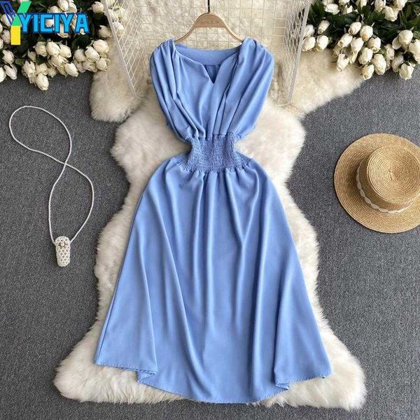 yiciya casual dresses summer french slim fit a-line vest dress women fashion thin sleeveless solid color clothes vestido feminino, Black;gray
yiciya casual dresses summer french slim fit a-line vest dress women fashion thin sleeveless solid color clothes vestido feminino, Black;gray