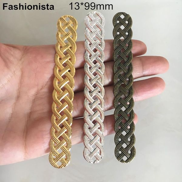polish 50 pcs metal twist long connectors for jewelry projects 13*99mm gold silvercolor bronze diy supplies for handmade crafts, Blue
polish 50 pcs metal twist long connectors for jewelry projects 13*99mm gold silvercolor bronze diy supplies for handmade crafts, Blue