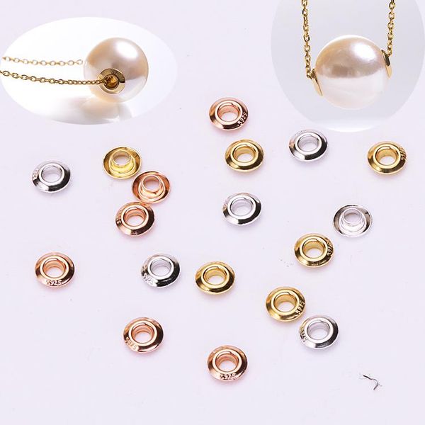 polish 925 sterling silver attachment for pearls to make floating necklace jewelry accessory parts settings 10 pairs/lot, Blue
polish 925 sterling silver attachment for pearls to make floating necklace jewelry accessory parts settings 10 pairs/lot, Blue