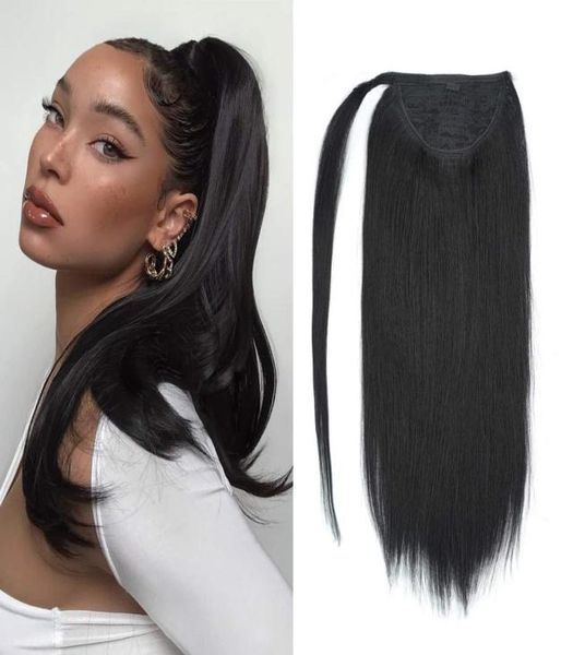 1 jet black ponytail extension clip in pony tail 100 remy human hair wrap around ponytail 16quot straight ponytail hairpiece9957781
1 jet black ponytail extension clip in pony tail 100 remy human hair wrap around ponytail 16quot straight ponytail hairpiece9957781