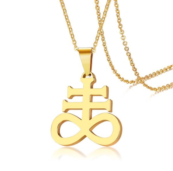 leviathan cross pendant satanic symbol necklace in stainless steel gothic jewellery5176169, Silver
leviathan cross pendant satanic symbol necklace in stainless steel gothic jewellery5176169, Silver
