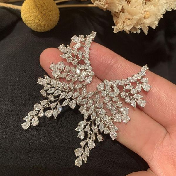 knot exaggerated silver leaves s925 silver needle elegant temperament super flash fairy hollow wheat ears flower earrings
knot exaggerated silver leaves s925 silver needle elegant temperament super flash fairy hollow wheat ears flower earrings