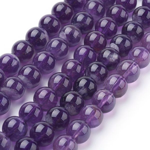 crystal 5 strand natural amethyst round beads 4mm 6mm 8mm 10mm for jewelry making diy bracelet necklace earring decor accessories
crystal 5 strand natural amethyst round beads 4mm 6mm 8mm 10mm for jewelry making diy bracelet necklace earring decor accessories