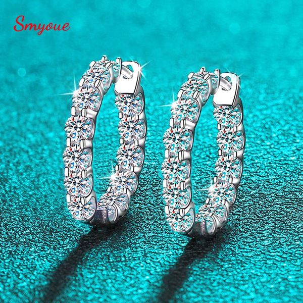 stud smyoue 18k plated total 2.6ct full moissanite hoop earring for women sparkling wedding party earring 925 sterling silver jewelry, Golden;silver
stud smyoue 18k plated total 2.6ct full moissanite hoop earring for women sparkling wedding party earring 925 sterling silver jewelry, Golden;silver