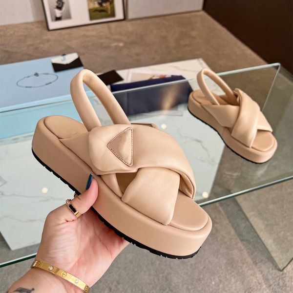 designer sandal platform slides bread shoes real leather ladies sandals thick wedge women bottom summer flat heel shoes velcro casual beach, Black
designer sandal platform slides bread shoes real leather ladies sandals thick wedge women bottom summer flat heel shoes velcro casual beach, Black