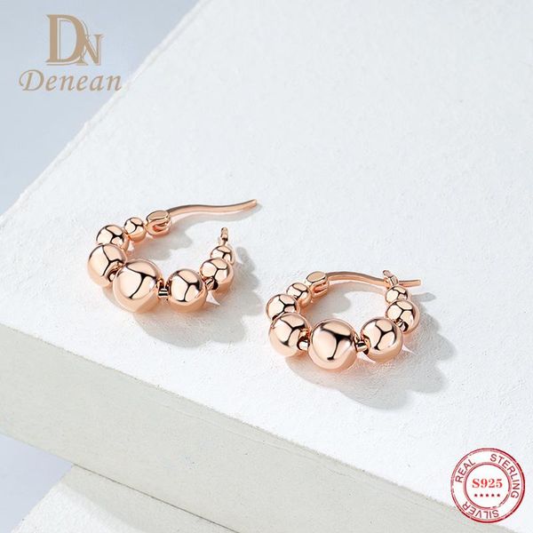 huggie denean 925 sterling silver hoop earrings geometric beaded rose gold earring french luxury light jewelry for women party gifts, Golden;silver
huggie denean 925 sterling silver hoop earrings geometric beaded rose gold earring french luxury light jewelry for women party gifts, Golden;silver