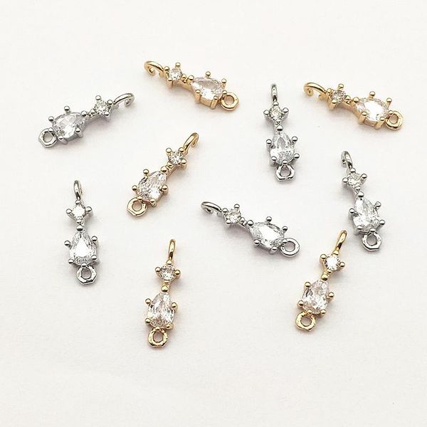 polish new arrival 18x5mm 100pcs cubic zirconia drop connectors for handmade necklace earring diy parts jewelry findings components, Blue
polish new arrival 18x5mm 100pcs cubic zirconia drop connectors for handmade necklace earring diy parts jewelry findings components, Blue