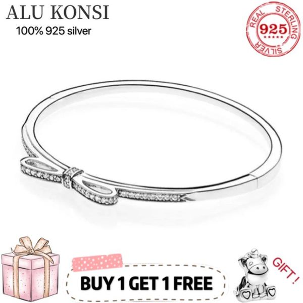 bangle 100% real 925 sterling silver pan bracelet for women fit original design bowknot bangle diy jewelry, Black
bangle 100% real 925 sterling silver pan bracelet for women fit original design bowknot bangle diy jewelry, Black