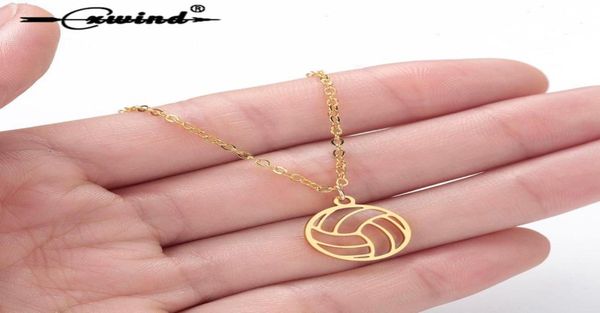 fashion volleyball necklace jewelry chain sports ball pendant christmas stainless steel collar6154049, Silver
fashion volleyball necklace jewelry chain sports ball pendant christmas stainless steel collar6154049, Silver