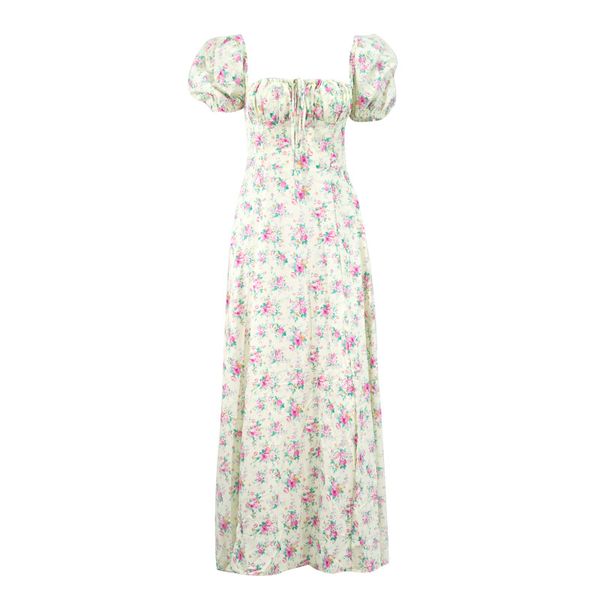 basic & casual dresses printed french dress summer square neck tea break dress fragmented flower long dress, Black;gray
basic & casual dresses printed french dress summer square neck tea break dress fragmented flower long dress, Black;gray