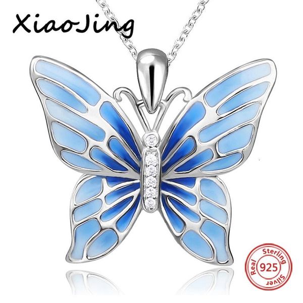 necklaces xiaojing 925 sterling silver blue butterfly pendant necklace fashion jewelry women animal necklaces gift for friends ship
necklaces xiaojing 925 sterling silver blue butterfly pendant necklace fashion jewelry women animal necklaces gift for friends ship