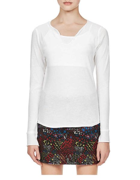 23ss zadig voltaire new women designer t shirt button decoration v-neck skull diamond printed cotton fashion long sleeve, White
23ss zadig voltaire new women designer t shirt button decoration v-neck skull diamond printed cotton fashion long sleeve, White