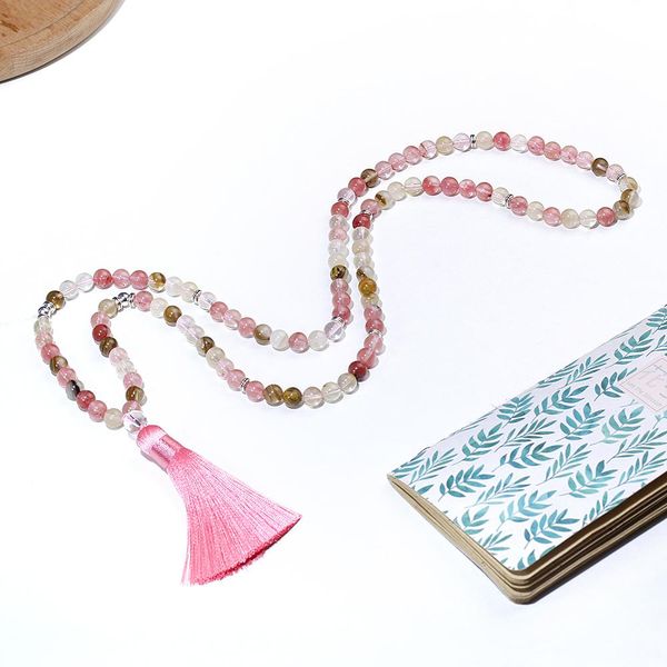 necklaces 108 japamala cotton tassel necklace buddhism meditation healing reiki jewelry dropshipping, Silver
necklaces 108 japamala cotton tassel necklace buddhism meditation healing reiki jewelry dropshipping, Silver