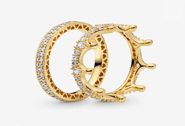 100 925 sterling silver sparkling queen crown stacking ring set for women wedding rings fashion jewelry accessories3164141, Slivery;golden
100 925 sterling silver sparkling queen crown stacking ring set for women wedding rings fashion jewelry accessories3164141, Slivery;golden